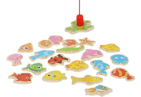 Jeu &quot;Attraper du poisson&quot; pour un aimant, 22 pcs.