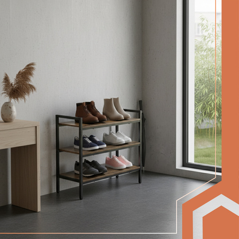 Shoe rack 79cm Ruhhy 27038