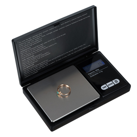 Pocket scale 500 x 0.1g with flap 23573