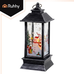 Lanterne de Noël à LED argentée Ruhhy 26755