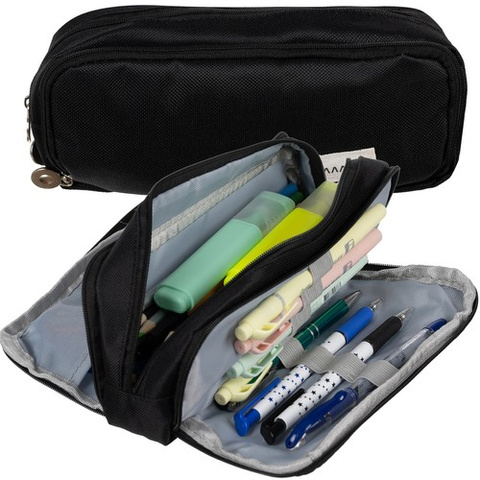 Trousse triple pliable - noir Maaleo 24476