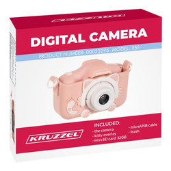 Digital camera pink Kruzzel AC22296