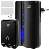 Беспроводной дверной звонок черного цвета Malatec 23371