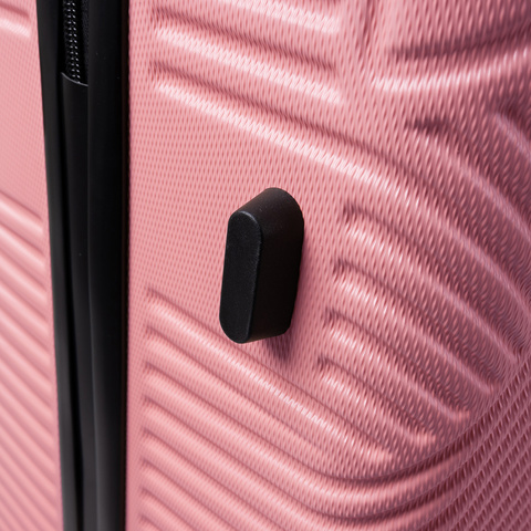 3-in-1 suitcase set - pink Trizand 26663