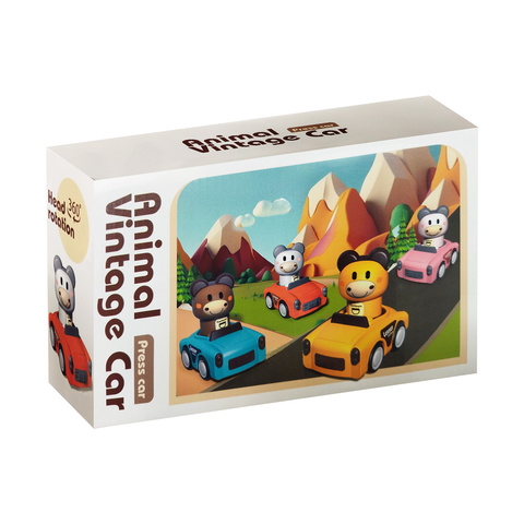 Сенсорная игрушка - машинки-животные 26728