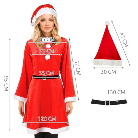 Costume - Mme Claus Malatec 22702