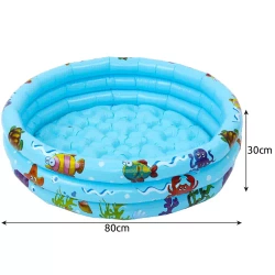 Inflatable pool for children - Kruzzel 20932 paddling pool