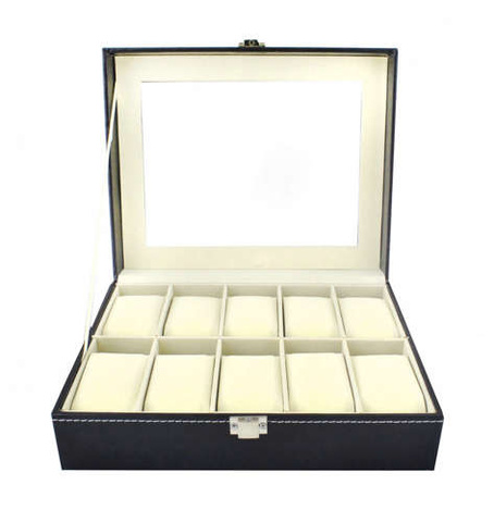 Organisateur de montres 10 compartiments