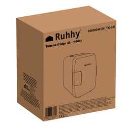 4L Reisekühlschrank – weiß