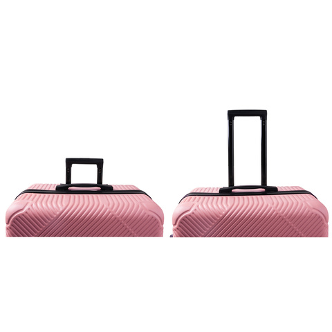 3 viename lagaminų rinkinys – rožinis Trizand 26663