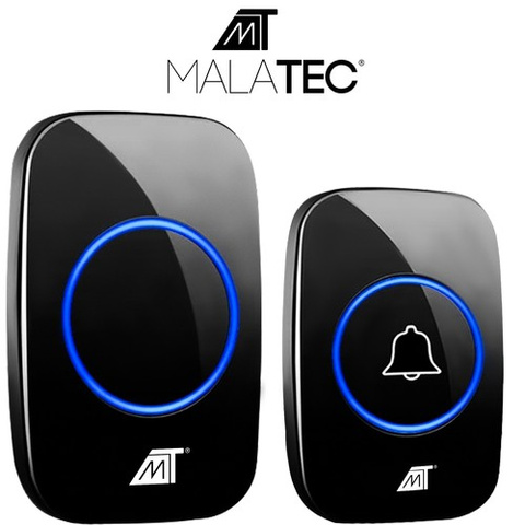 Bezdrátový zvonek Malatec 21803 černý