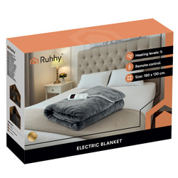 Tapis de couverture électrique 180x130cm Ruhhy 26202