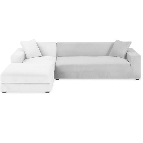 Ruhhy 26035 light gray sofa cover 145-185cm