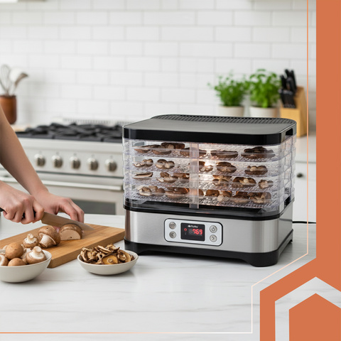 Ruhhy 25929 Mushroom, Fruit and Vegetable Dehydrator