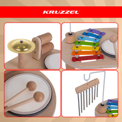 Table à musique en bois Kruzzel 26420