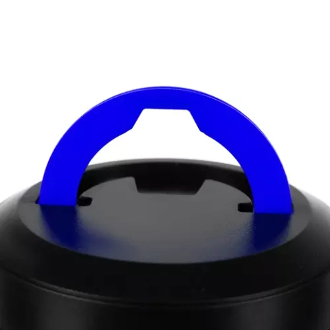 Folding camping lamp 2 in 1 - blue