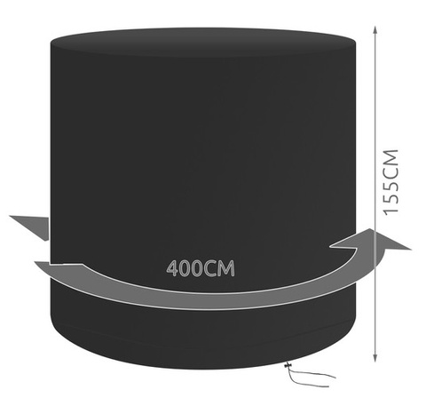 Single garden basket cover