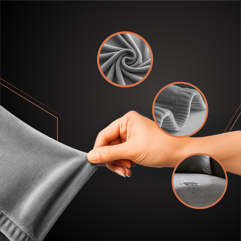 Pokrowiec na kanapę 145-185cm c.szary Ruhhy 26037