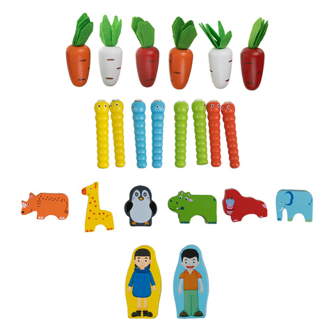 Sorter - autko drewniane Kruzzel 26250