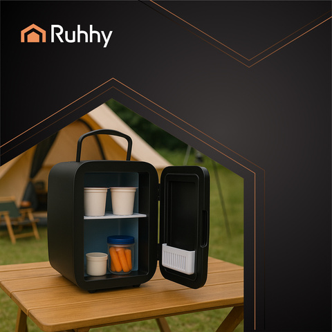 4L Reisekühlschrank – Schwarz
