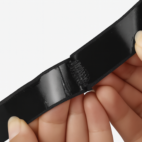 Self-adhesive Velcro tape 5mx5cm black Ruhhy 25806