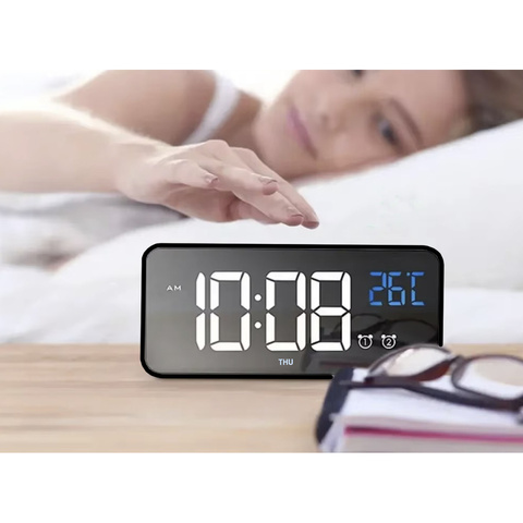 Alarm clock - LED clock Izoxis 24736