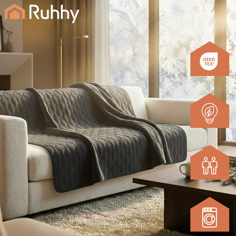 Tapis de couverture électrique 180x130cm Ruhhy 26202
