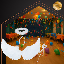 Ailes d'ange - Décoration 3 pièces Ruhhy 26478