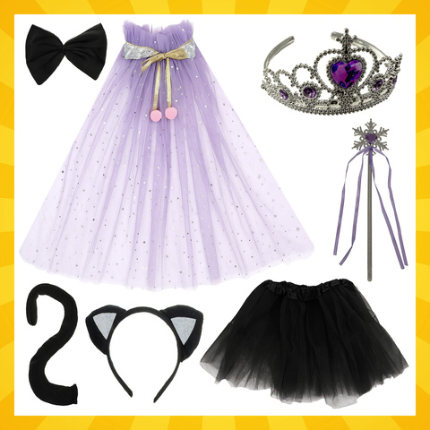 Costume de chaton - ensemble 7 pièces Kruzzel 26474