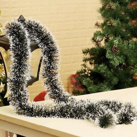 Christmas tree garland - frosted 6m Ruhhy 22310