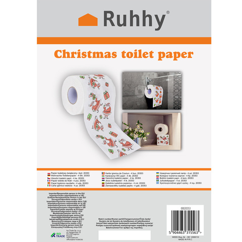 Papier toilette de Noël - 4 pcs. 20353