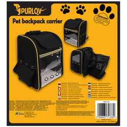 Carrier-backpack for cat/dog Purlov 23185