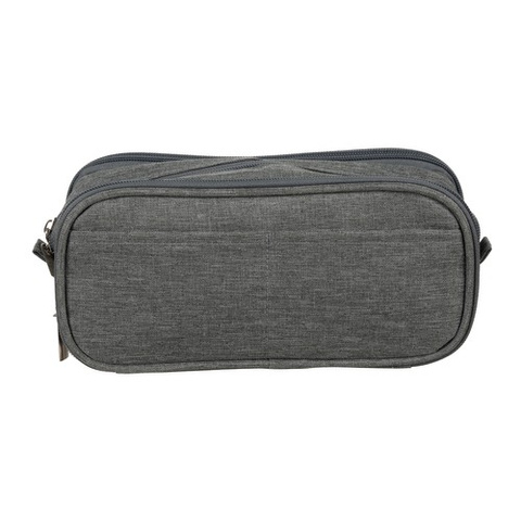 Triple folding pencil case - gray Maaleo 24512