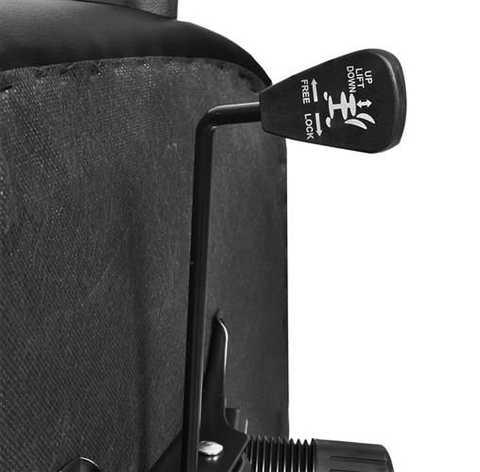 Office chair eco leather - black MALATEC