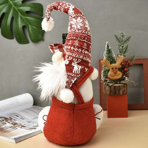 Christmas elf with bottle bag Ruhhy 22508