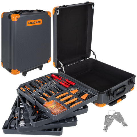 Tool set in a 1000-piece case. Bigstreen 26510