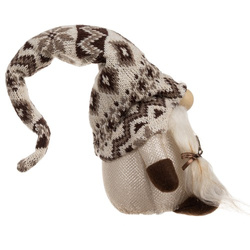 Standing gnome gray - LED light 23754