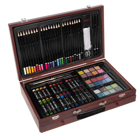 Coffret de peinture en coffret 148 pièces