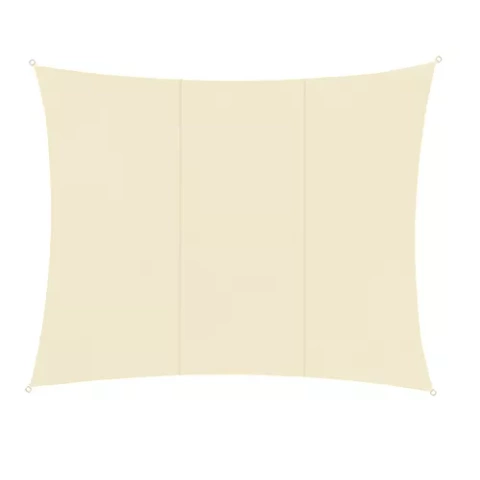 Voile d&#39;ombrage 4x3m - beige Gardlov 23144