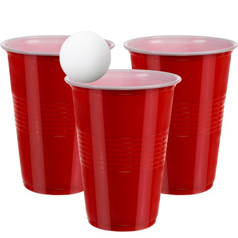 Hra Beer Pong - 50 šálků Ruhhy 21232