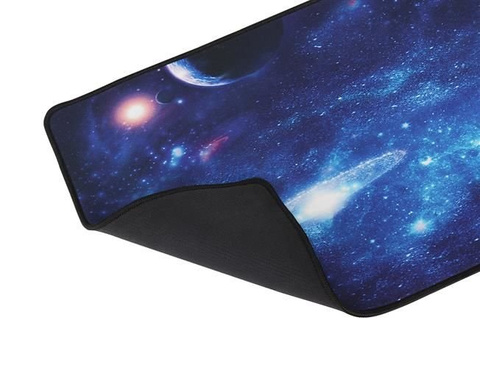 Mouse pad keyboard blue