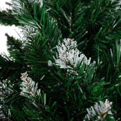 Snow-covered Christmas tree garland 2.7m HQ Ruhhy 22326