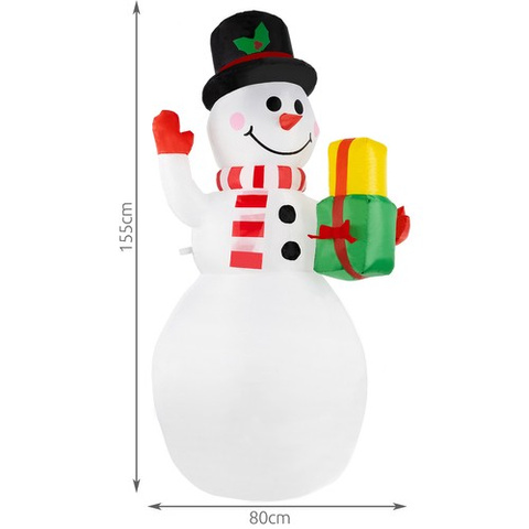 Bonhomme de neige gonflable Ruhhy 22625