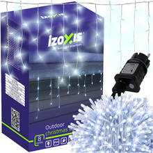 Éclairage extérieur 300LED 15m blanc froid Izoxis 26711