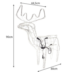 LED Reindeer - Cold White Ruhhy 22510