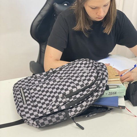 Backpack 22L - checkerboard Kruzzel 24530