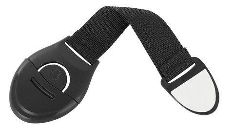 Sicherheitsschloss für Schränke, 10 Stk. Schwarz