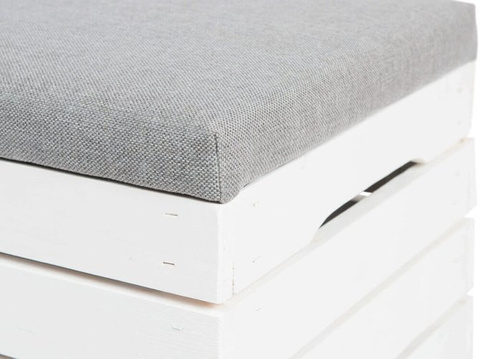 Hocker aus Holz - Truhe