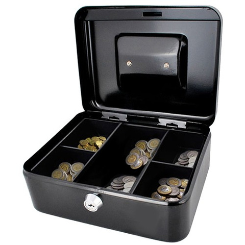Black cash box