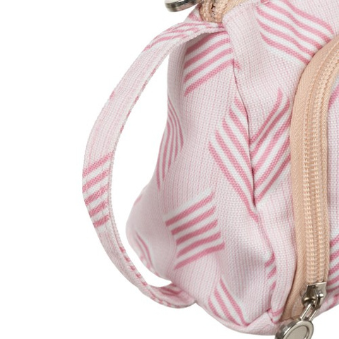 Trousse scolaire extensible à deux compartiments, double sac rose, pour enfants